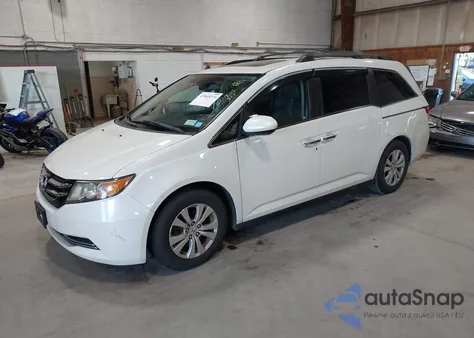 2016 Honda Odyssey Ex-L from USA, damaged, VIN 5FNRL5H68GB084990